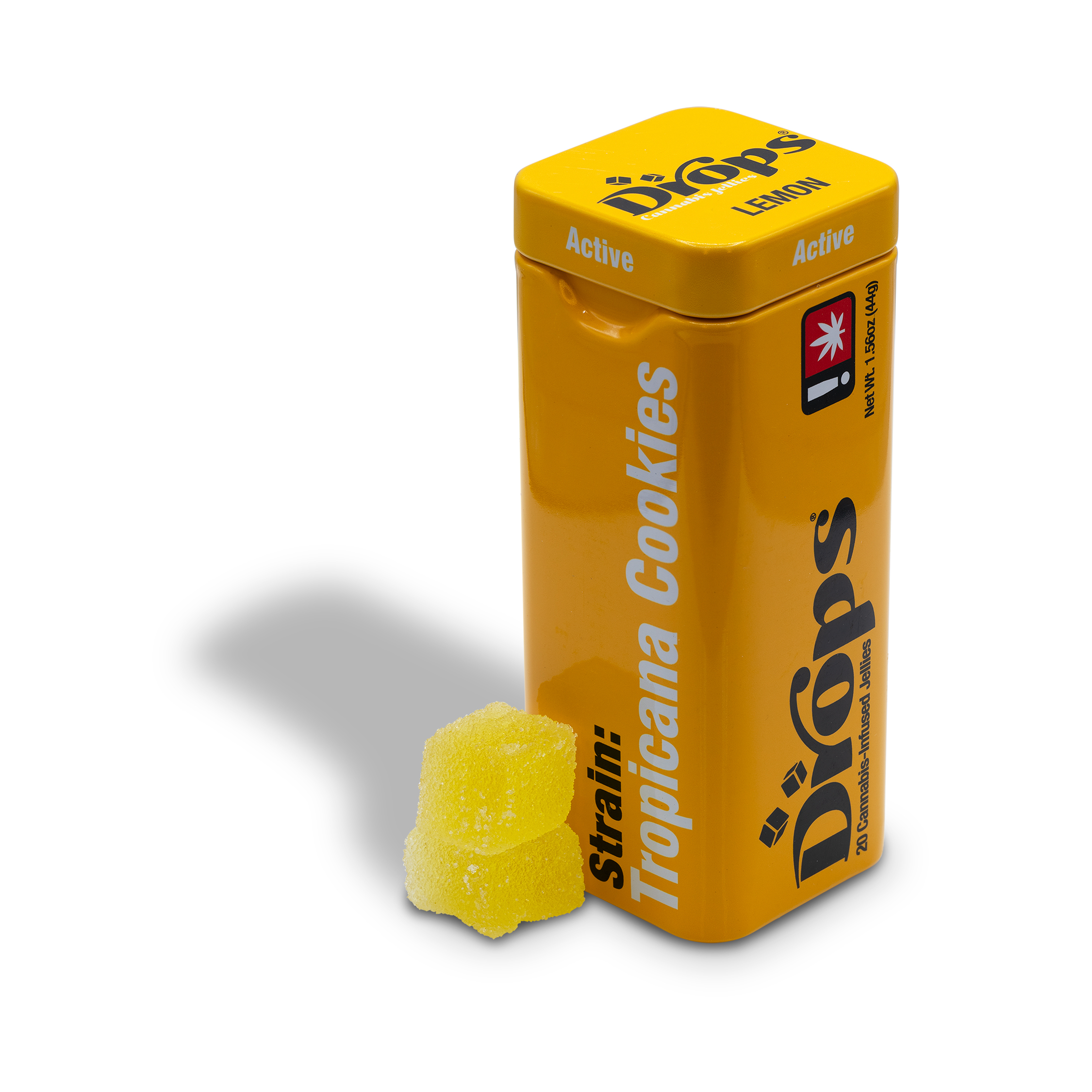 Photograph of product: Drops - Lemon 20pk 100mg - 1.56oz