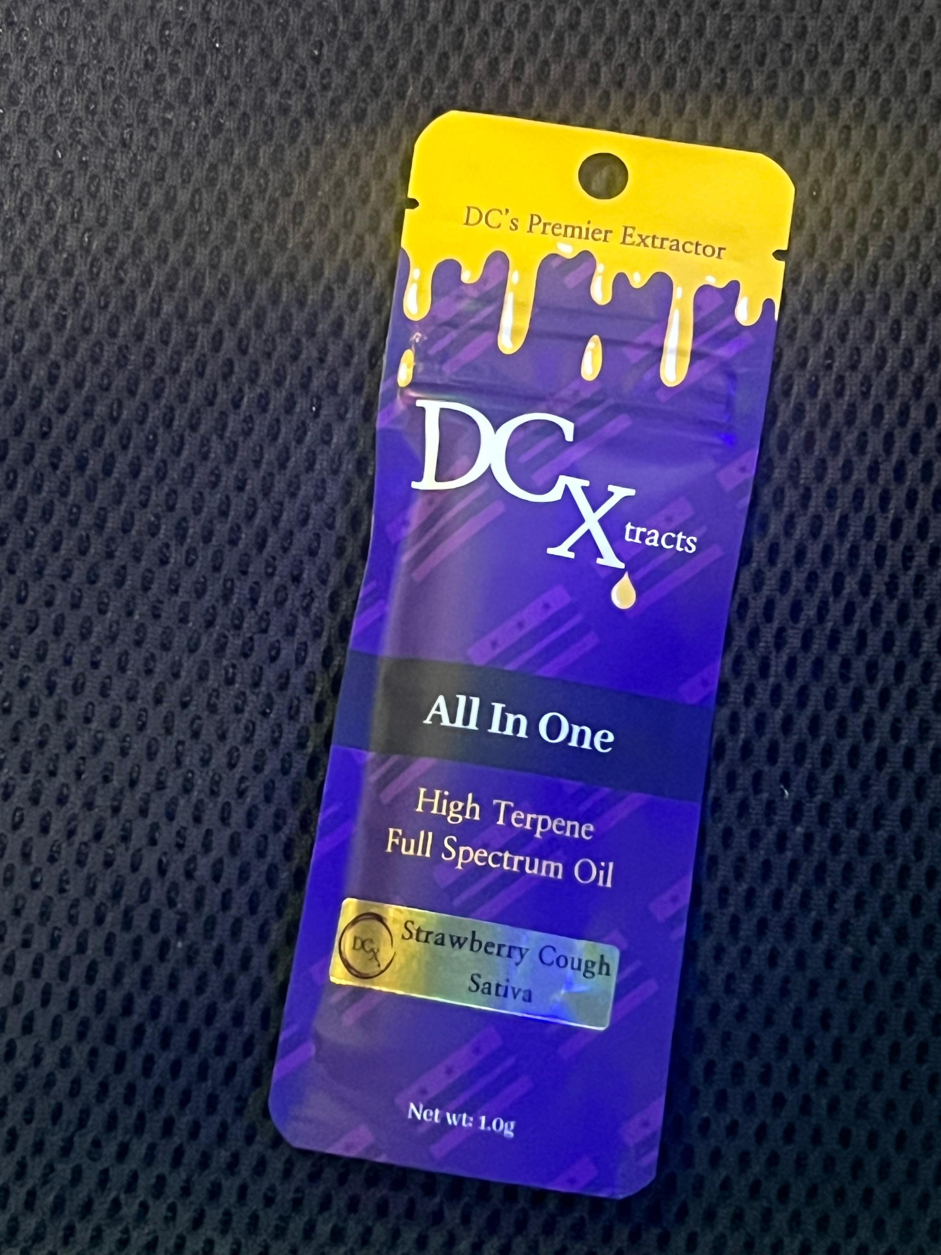 Photograph of product: DCX - Strawberry Cough - All In One