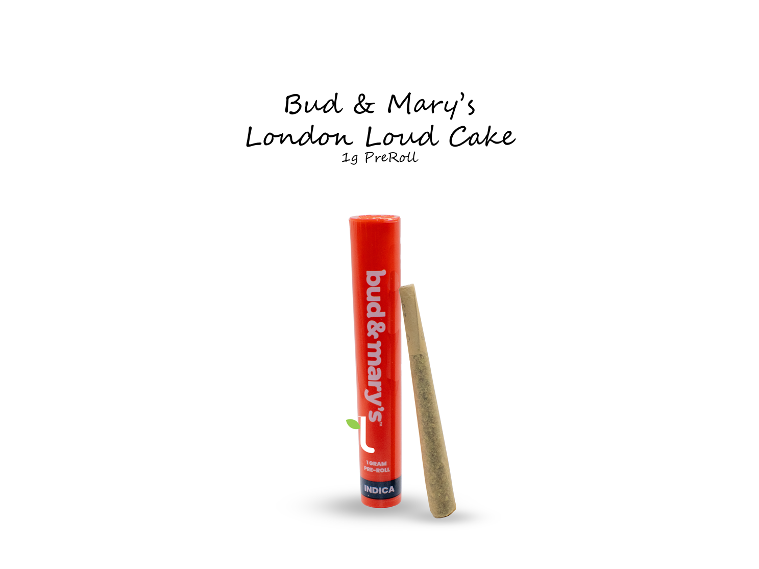 Photograph of product: Bud & Mary's | London Loud Cake | Pre-Rolls