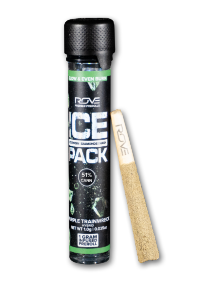 Photograph of product: Purple Trainwreck | Infused PreRoll