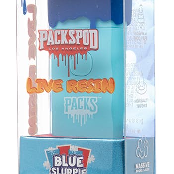 Photograph of product: PACKSPOD - 2g BLUE SLURPIE - LIVE RESIN DIOPOSABLE VAPE