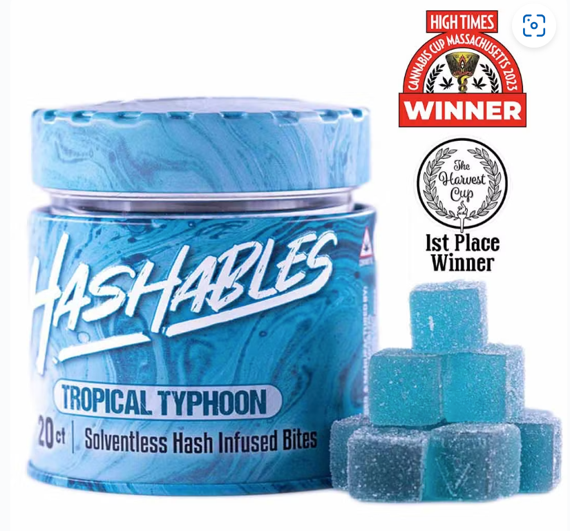 Photograph of product: au chocolatables | Tropical Typhoon | 100mg