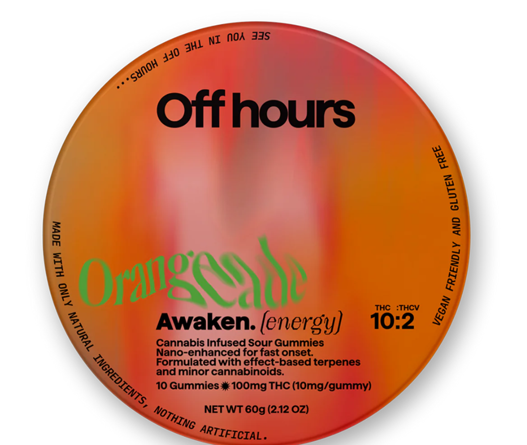 Photograph of product: Off Hours| Awaken (Energy) | Gummies | 100mg