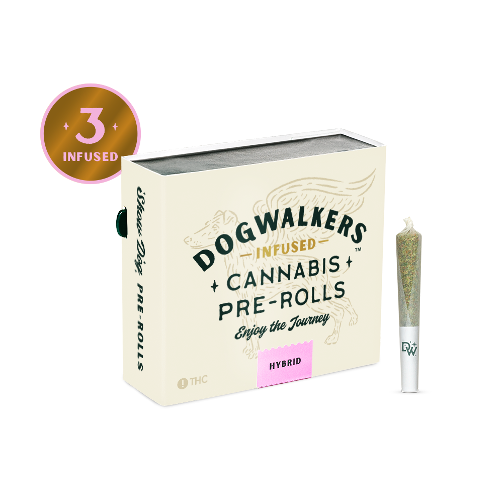 Photograph of product: Dogwalkers | LA Kush Cake x White Durban IPR | 3pk | 1.35g