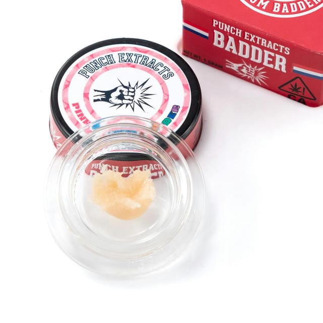 Photograph of product: Pink Runtz BHO Badder (1g)