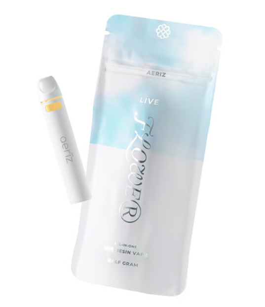 Photograph of product: CAKE BREATH | LIQUID LIVE FLOWER | DISPOSABLE | 1G