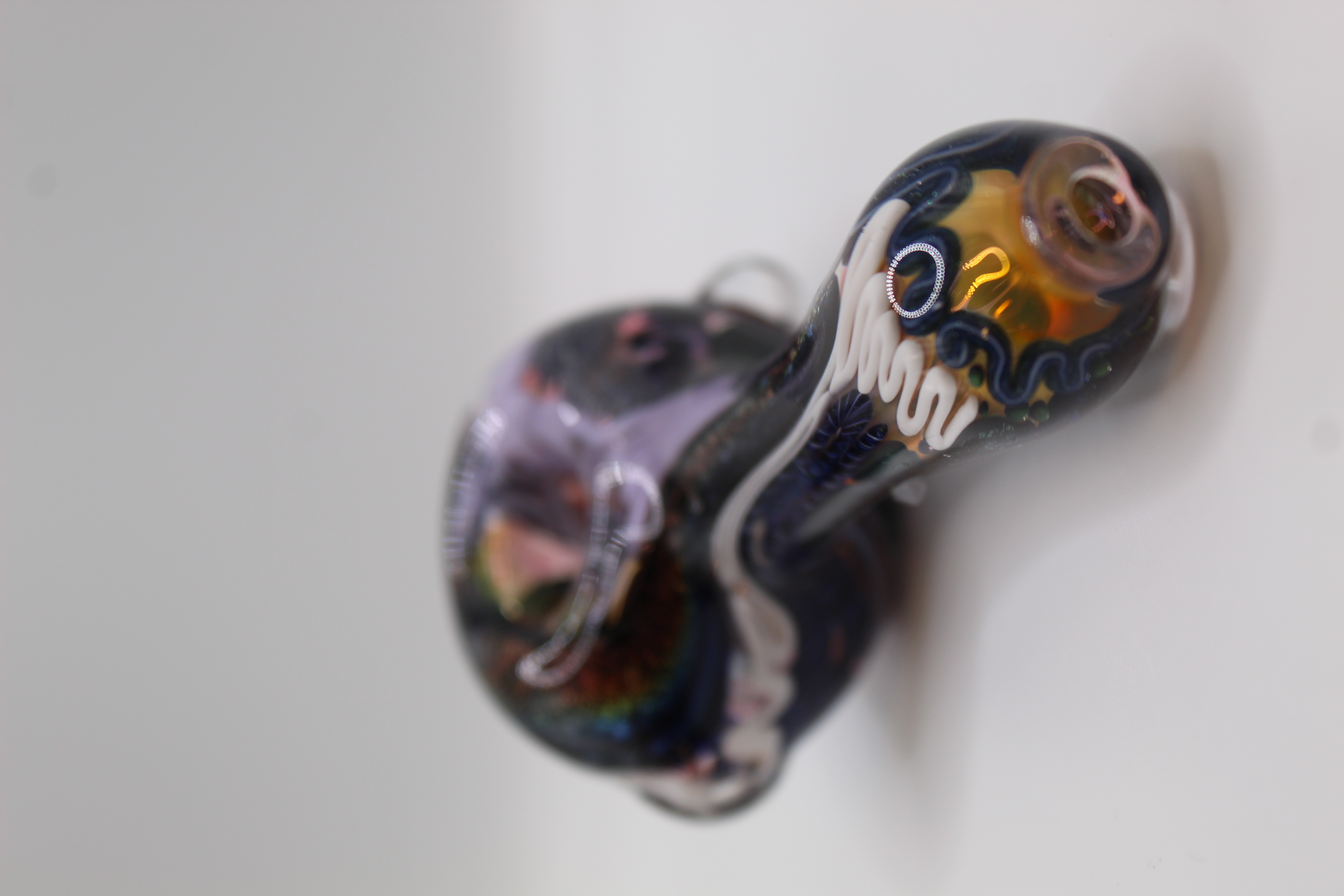 Photograph of product: ISO Dichro Banded Pipe by JD Glass | TAX INCLUDED