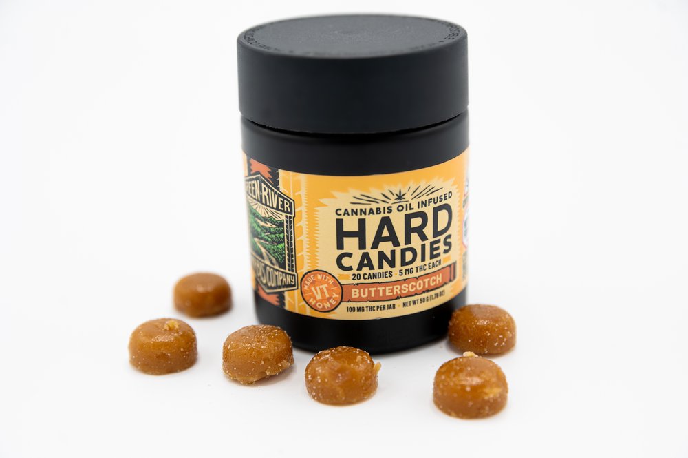 Photograph of product: Butterscotch Hard Candies