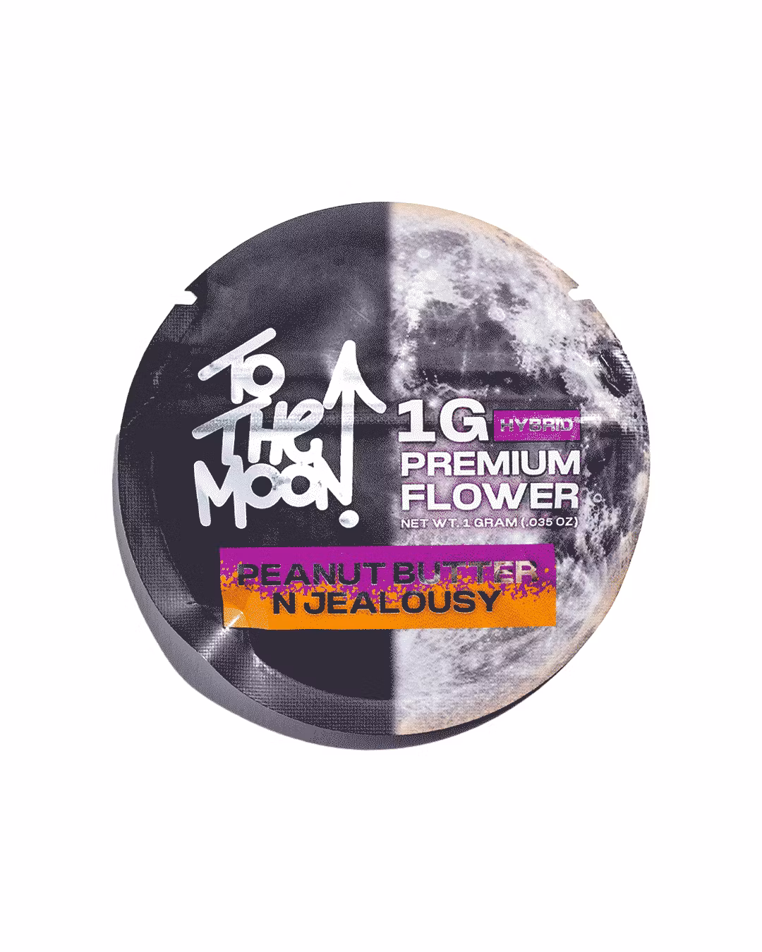 Photograph of product: To The Moon - Peanut Butter N Jealousy - 1g