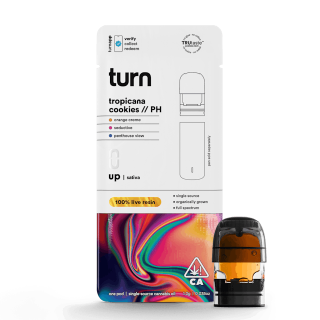 Photograph of product: tropicana cookies live resin 1g - 