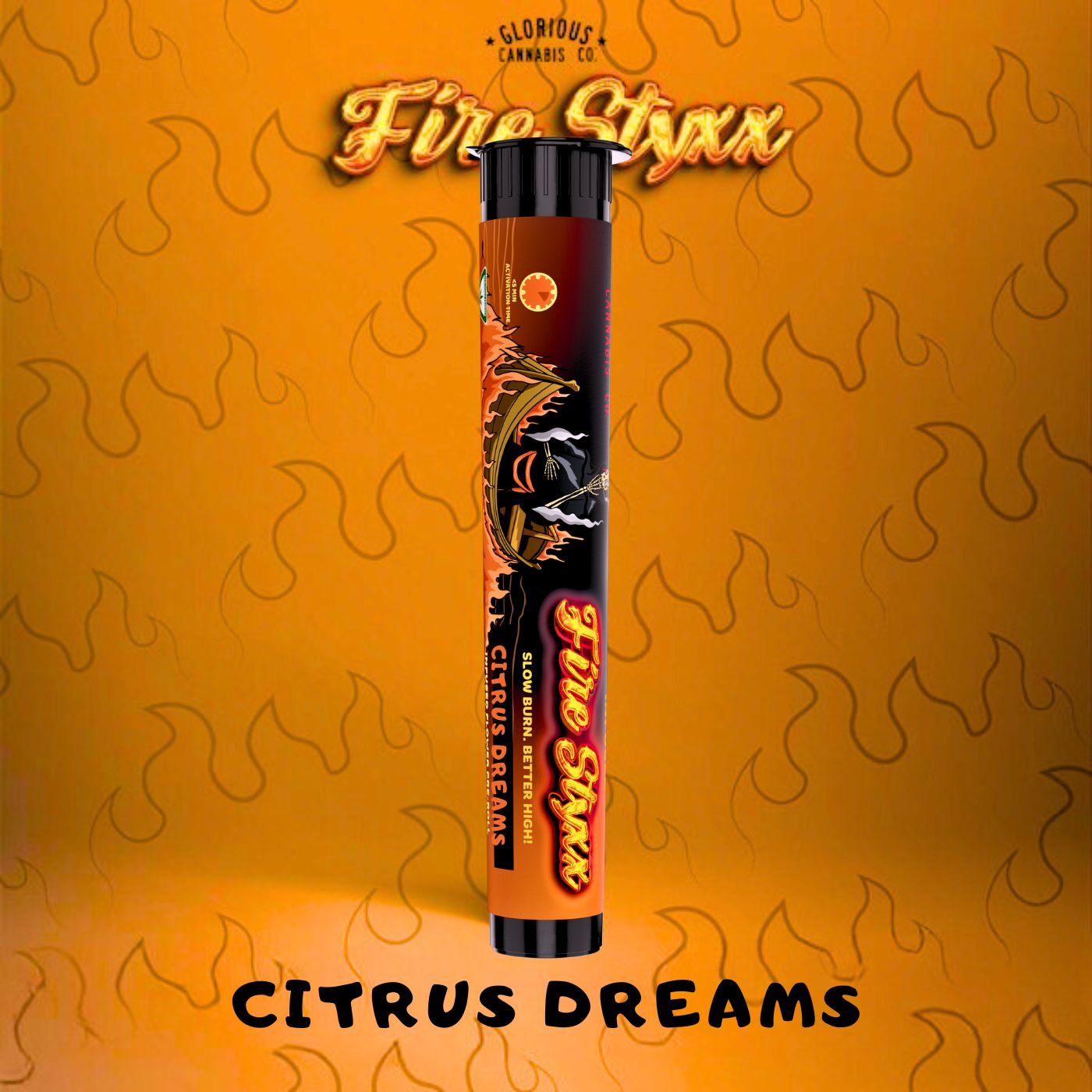 Photograph of product: Fire Styxx - Citrus Dreams Infused PR