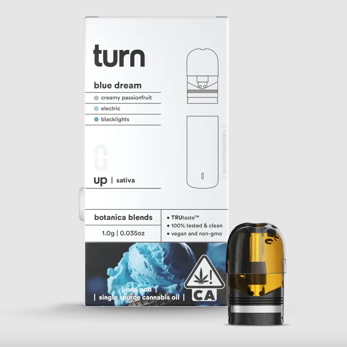 Photograph of product: BLUE DREAM POD
