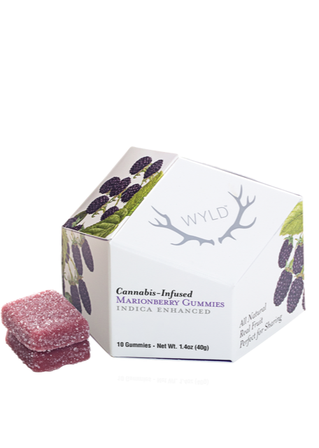 Photograph of product: Wyld Gummies: Marionberry Oui'd