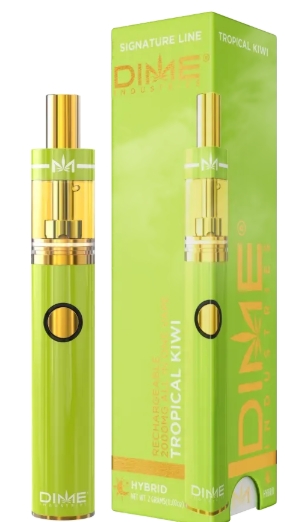 Photograph of product: Dime Industries - Tropical Kiwi - AIO Vape Pen