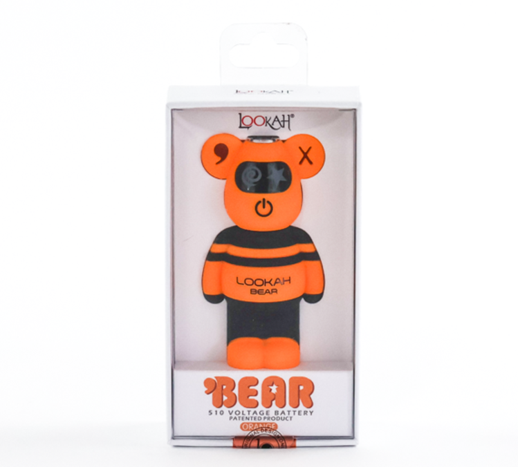 Photograph of product: Lookah - Bear 510 Battery - Orange
