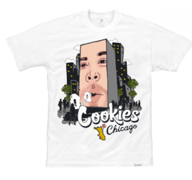 Photograph of product: Smoke Ring Tee - White
