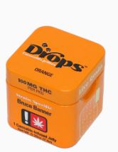 Photograph of product: ORANGE SINGLES LIVE ROSIN GUMMIES 2PC(100MG)[S]