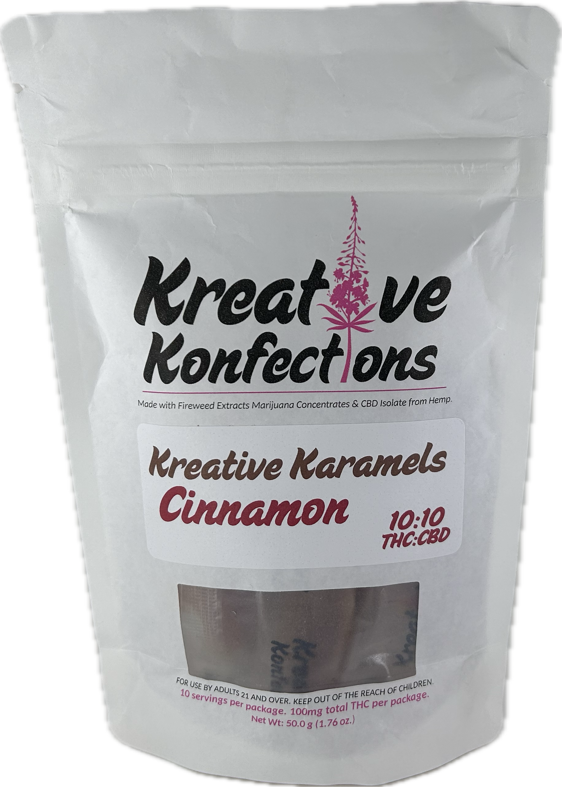 Photograph of product: 1:1 Cinnamon Karamel 10-Pack 100mg