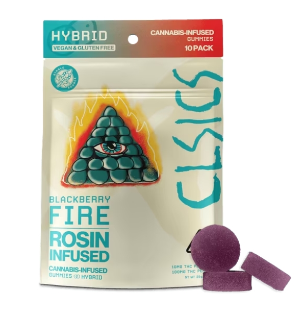 Photograph of product: CLSICS | LRO Gummies 100mg | H | Blackberry Fire