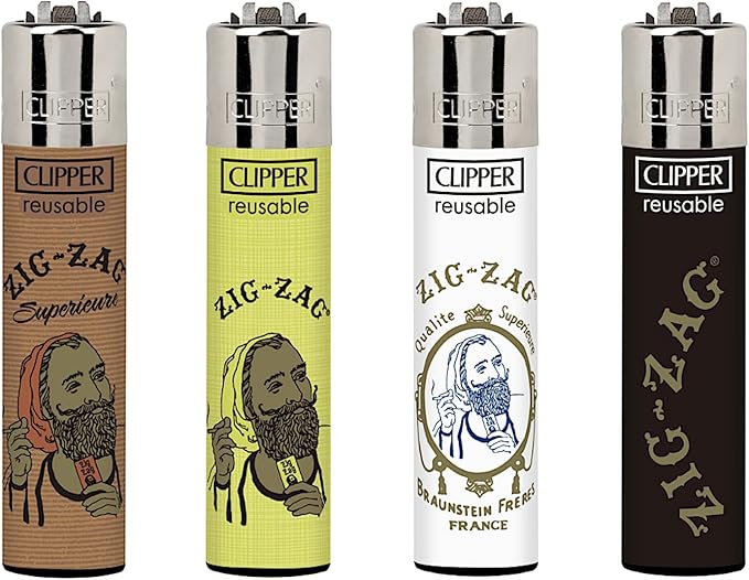 Photograph of product: Clipper - Classic Large Reusable Lighter - Iconic Premium