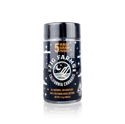 Photograph of product: Couch Rider | .5g x 5 Preroll Pack - 