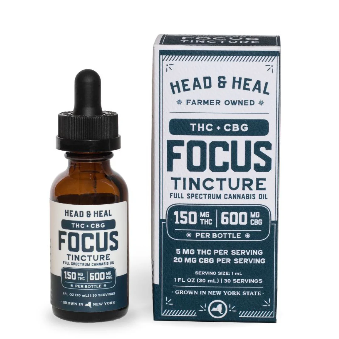 Photograph of product: Focus Tincture | 1:1.5:4 CBD:TH-oui:CBG | 150mg