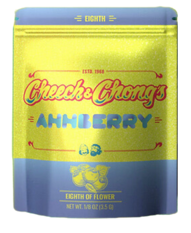 Photograph of product: Pre-Packed Flower | Ahhberry | 3.5g | Cheech & Chong