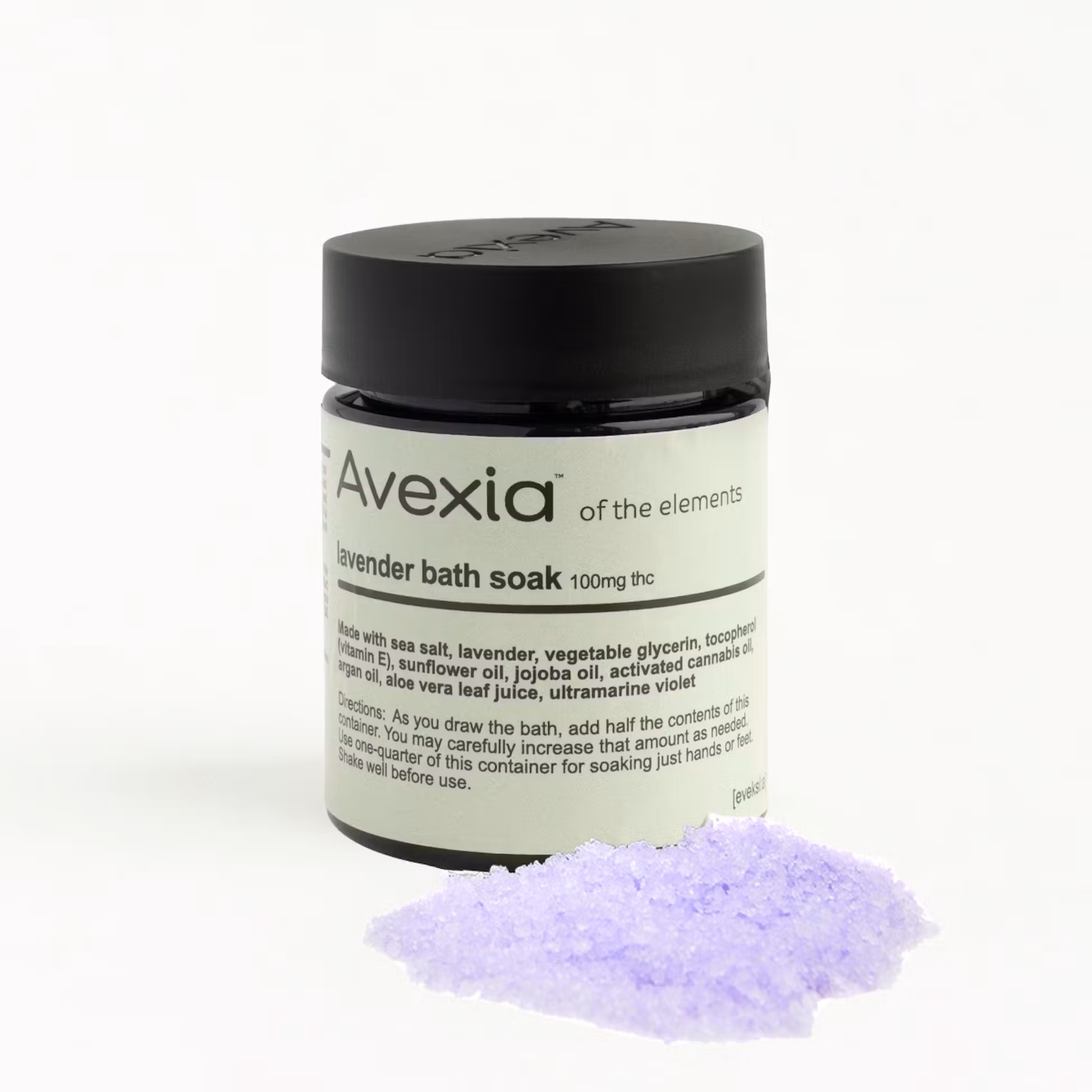 Photograph of product: Avexia | Lavender Epsom Soak | 1:1