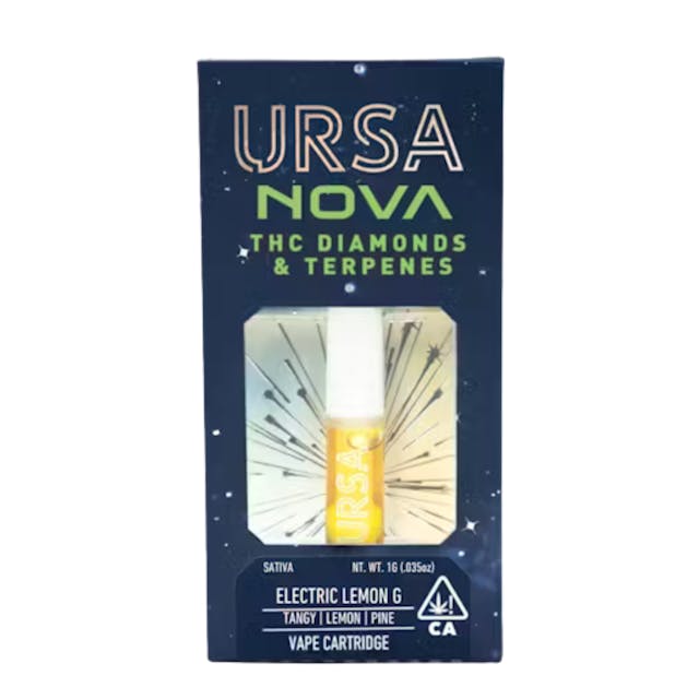 Photograph of product: Electric Lemon G Nova Cart 1g - 