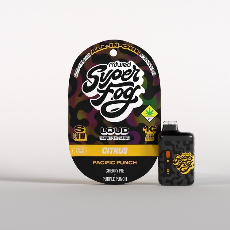 Photograph of product: Super Fog - Loud - Pacific Punch (Citrus) Jefe Disposable