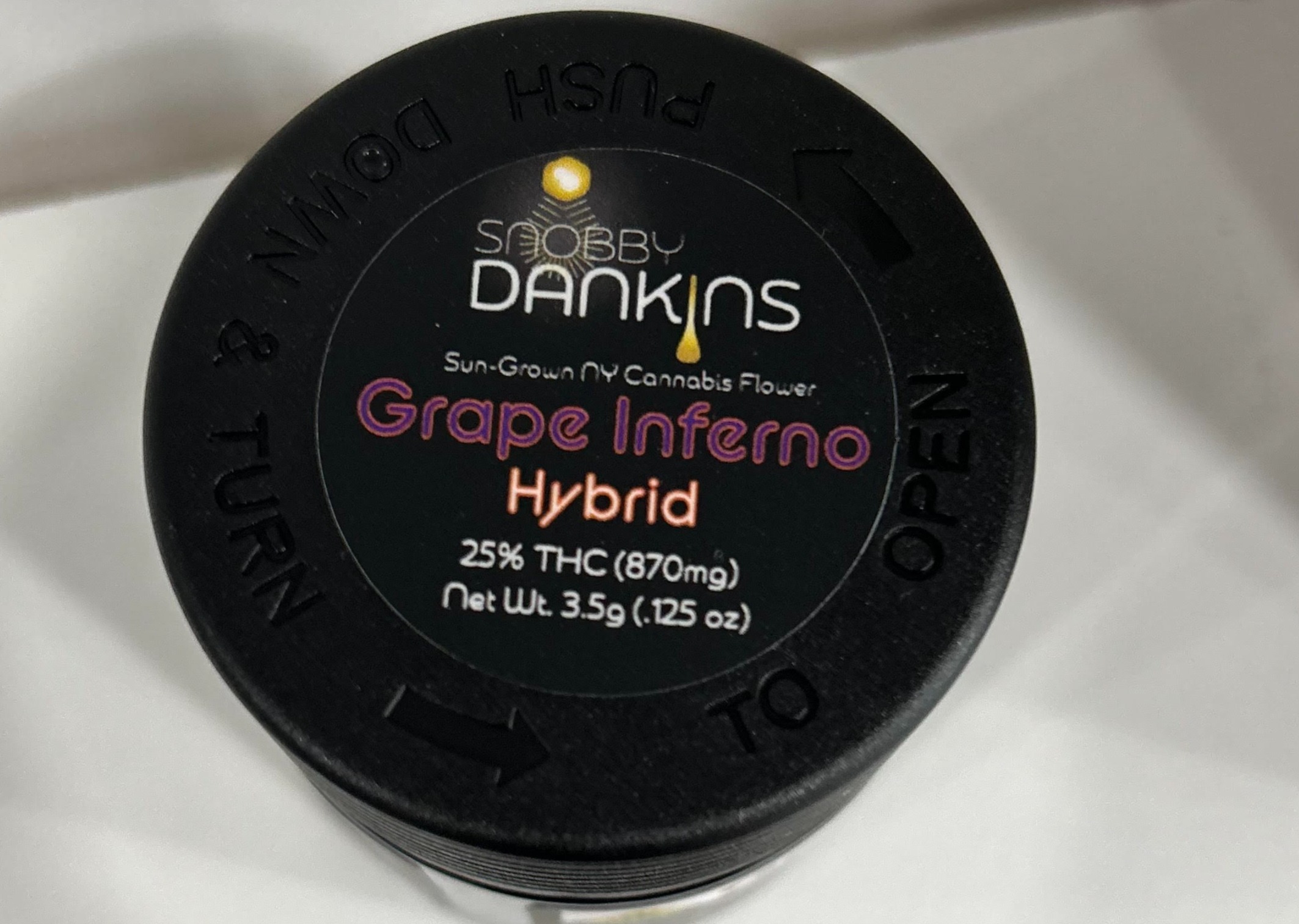Photograph of product: Grape Inferno - 3.5g