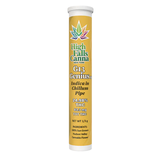 Photograph of product: High Falls Canna G13 Genius Prepacks Chillum 0.33g