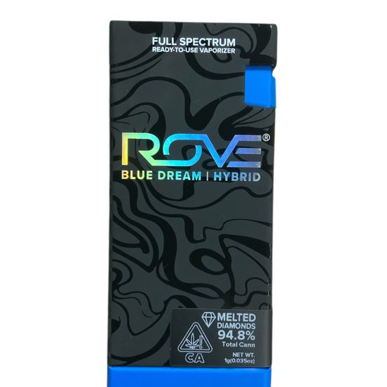 Photograph of product: Rove - Blue Dream 1g Melted Diamonds Pod AIO - 