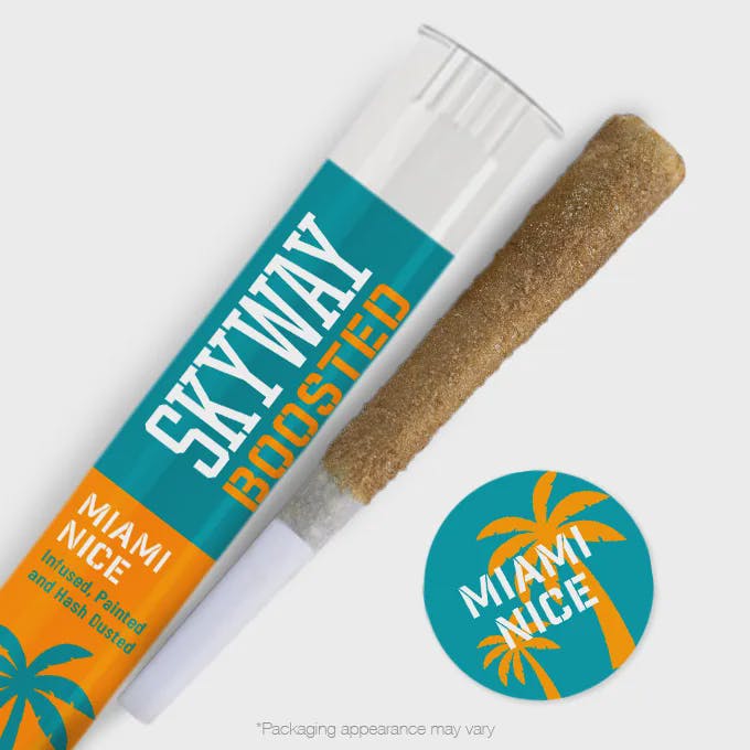 Photograph of product: Miami Nice 1g Infused Pre-Roll Single