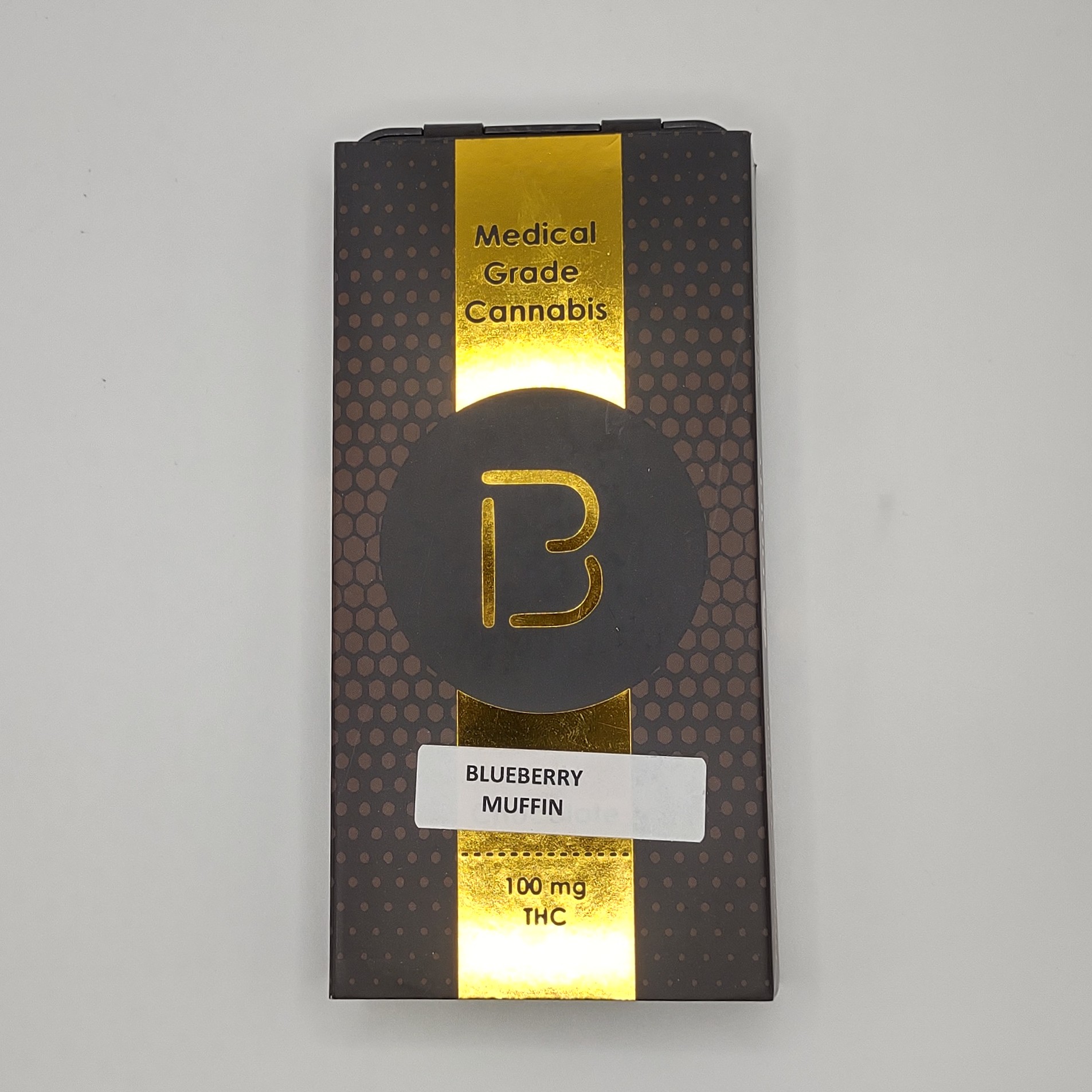 Photograph of product: BOLD | Blueberry Muffin | Chocolate | 100mg