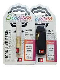 Photograph of product: Papaya Bomb Live Resin Cartridge