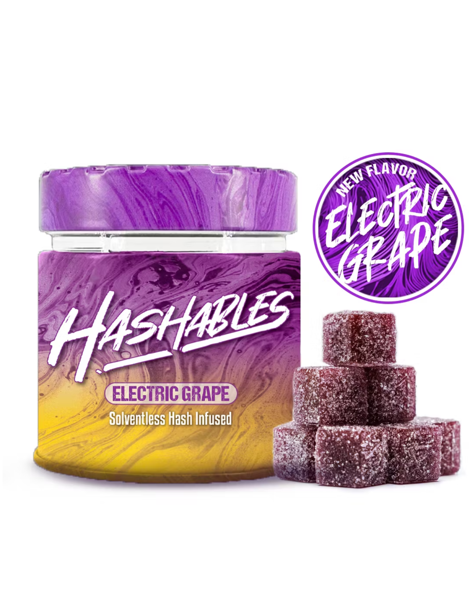Photograph of product: Electric Grape au chocolatables - 20 pack
