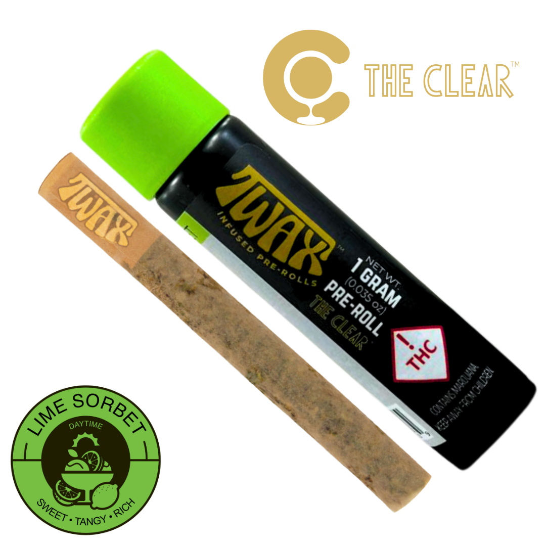 Photograph of product: TWAX - Lime Sorbet - Infused Pre-Roll - (S)