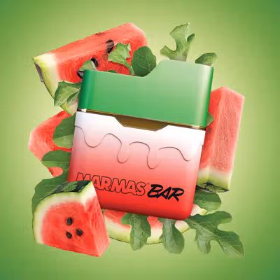 Photograph of product: MARMAS BAR Pen 1000mg: Watermelon
