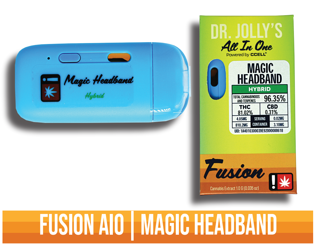 Photograph of product: Magic Headband Fusion Disposable | 1g
