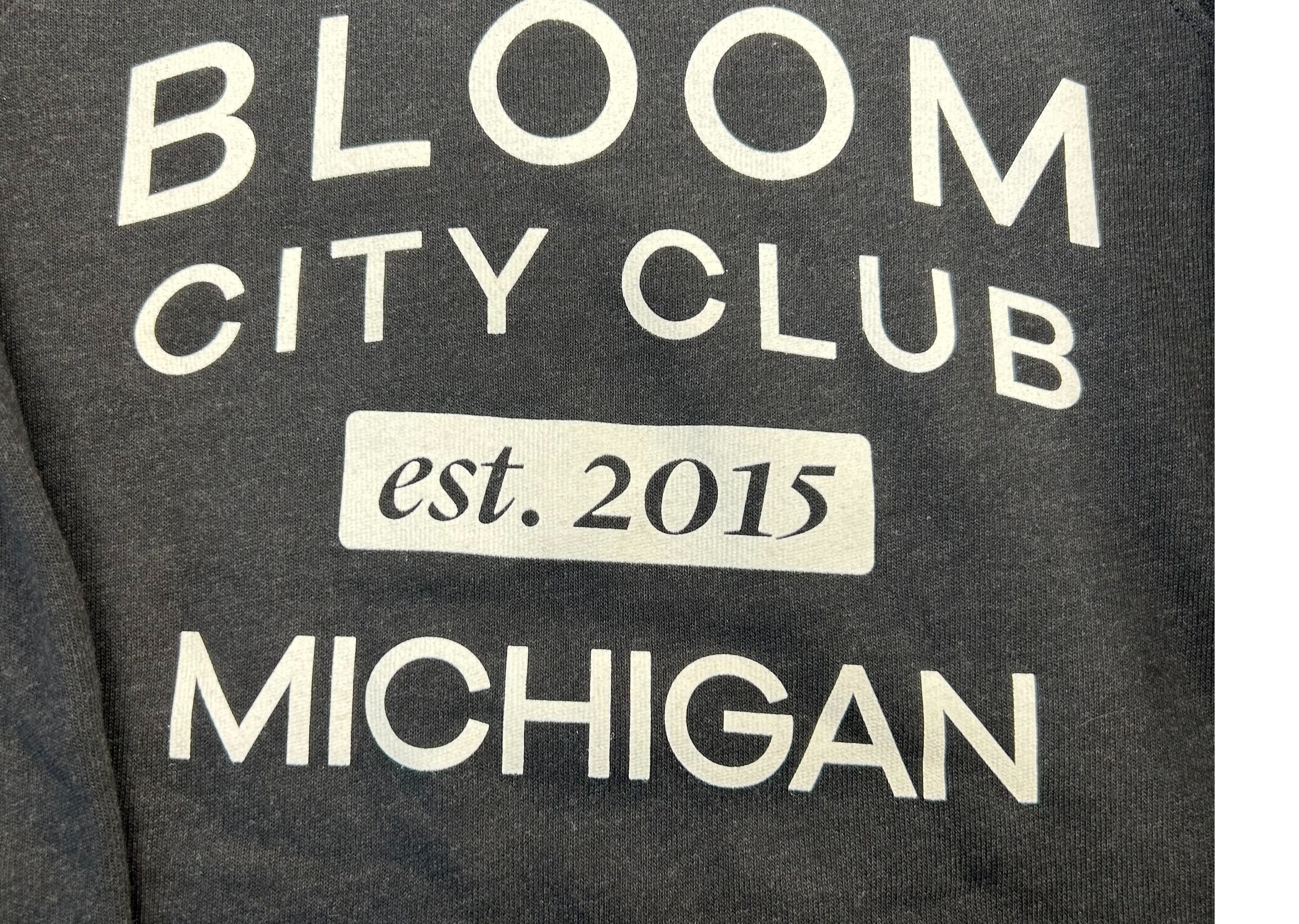 Photograph of product: Bloom City Club Crew Neck Sweat Shirt (M) | Bloom Brand