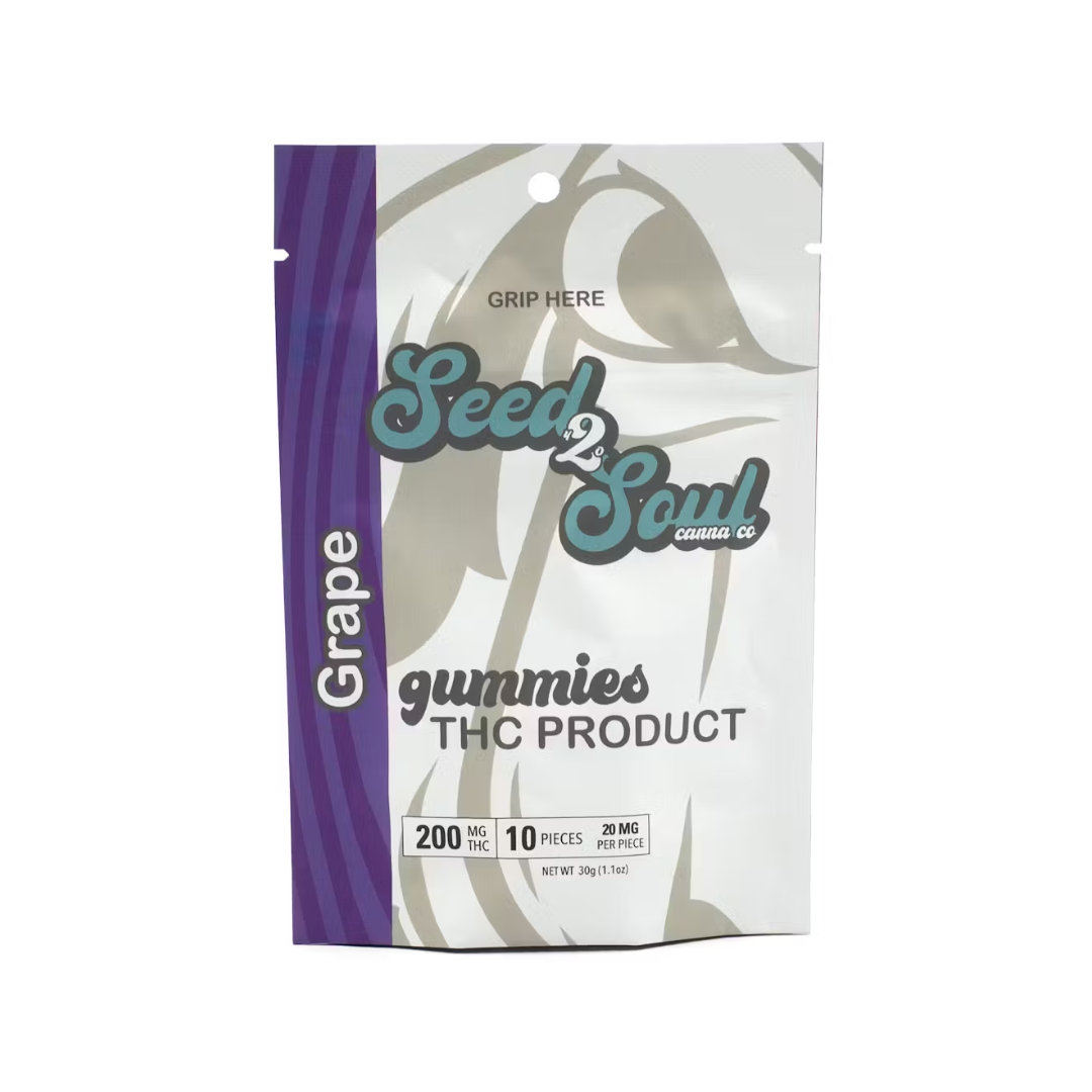 Photograph of Product: Grape Gummies | 200mg