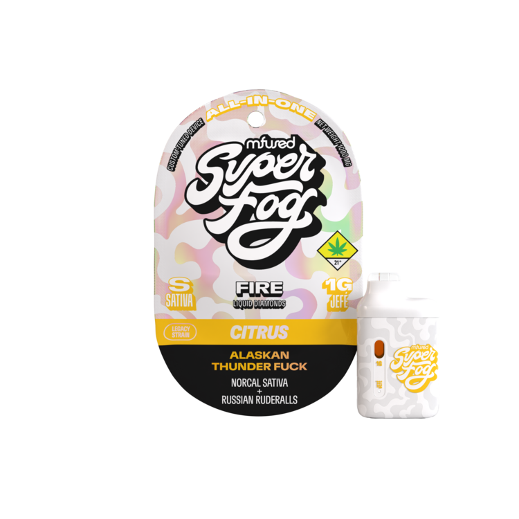 Photograph of product: ATF FIRE Liquid Diamonds Jefe Disposable (Super Fog)
