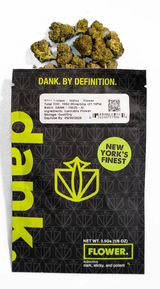 Photograph of Product: Allen Iverson Sungrown Flower | Bag | Indica | Dank - 3.5g