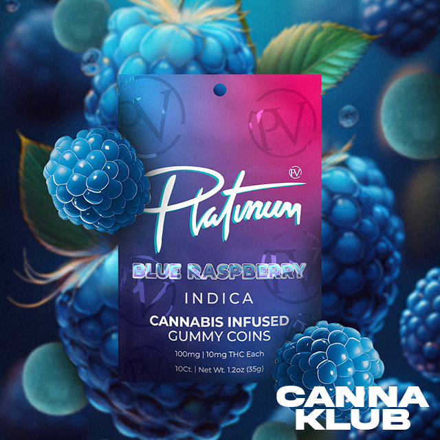 Photograph of product: 200MG BLUE RASPBERRY GUMMIES