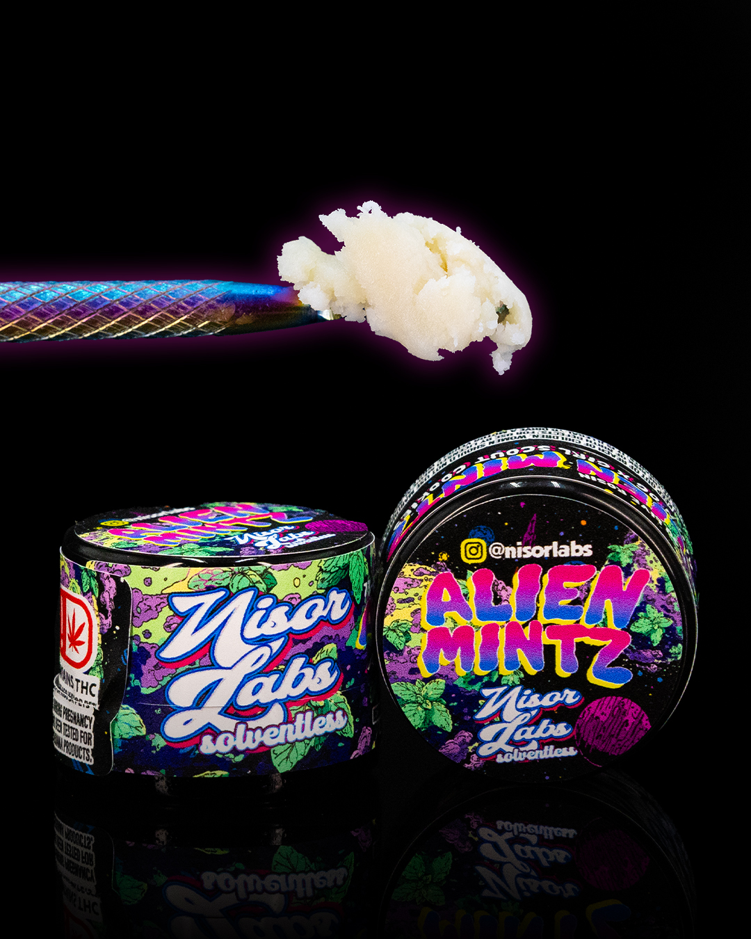 Photograph of product: Alien Mintz - Nisor Labs Live Rosin