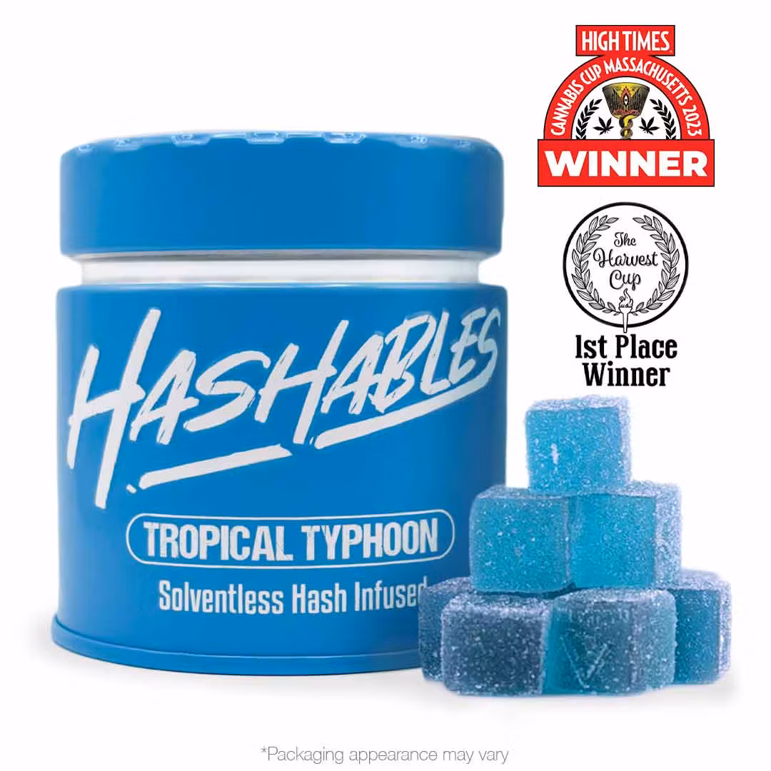 Photograph of product: au chocolatables Gummies 20pk/100mg- Tropical Typhoon