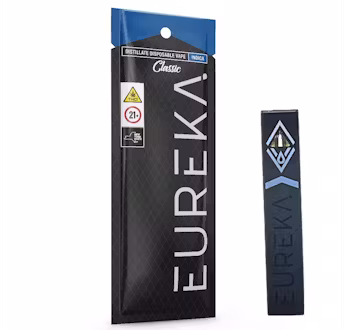 Photograph of product: Eureka | Blackberry Kush | .5g Disposable Vape