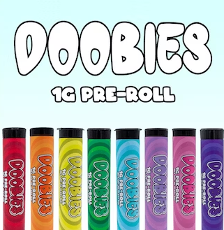 Photograph of product: Doobies - Preroll - Strawberry Runtz