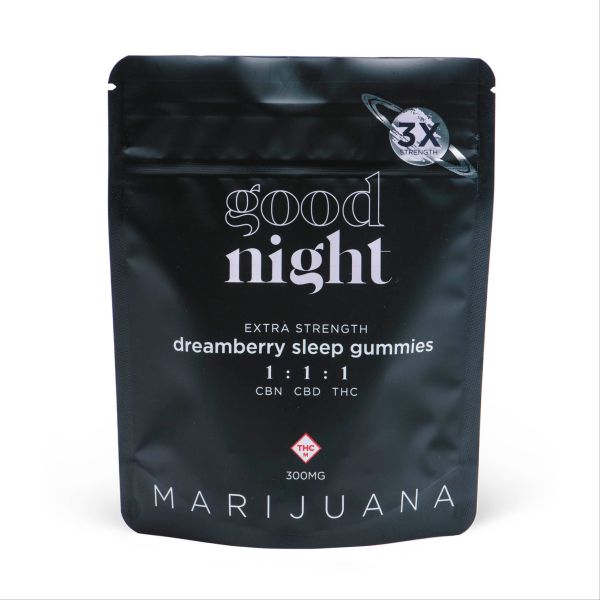 Photograph of product: PROPER - GOODNIGHT DREAMBERRY GUMMY EXTRA STRENGTH GUMMIES 300MG 1:1:1